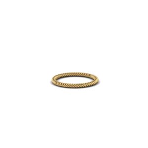 The Allison Gold Twisted Ring