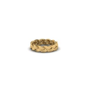 The Judy 14k Gold Braided Ring