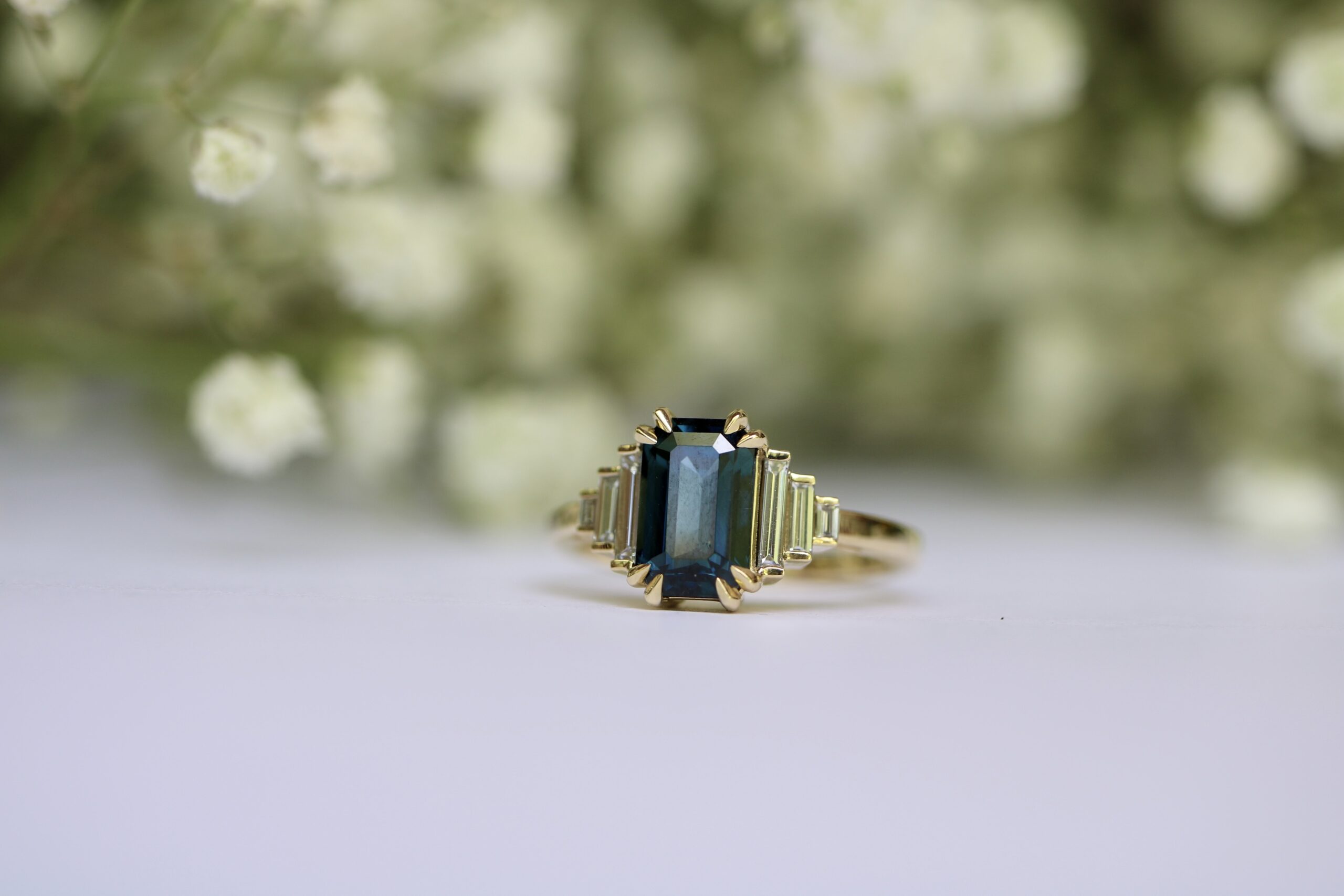 Custom Engagement and Wedding Rings