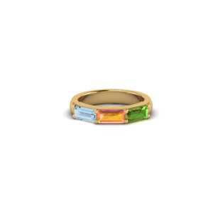 The Lola 14k Gold Generation Custom Birthstone Ring