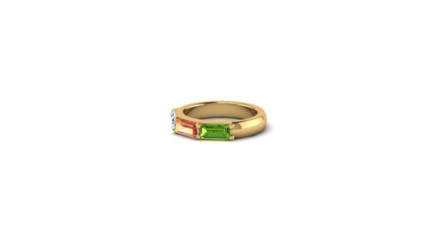 The Lola 14k Gold Generation Custom Birthstone Ring 3