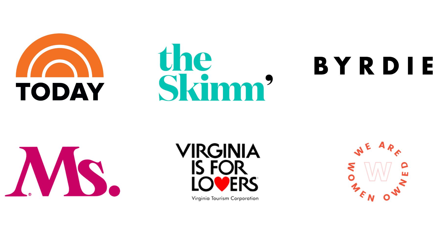 As Seen In The Press: Today, The Skimm, Byrdie, Ms. Magazine, etc.