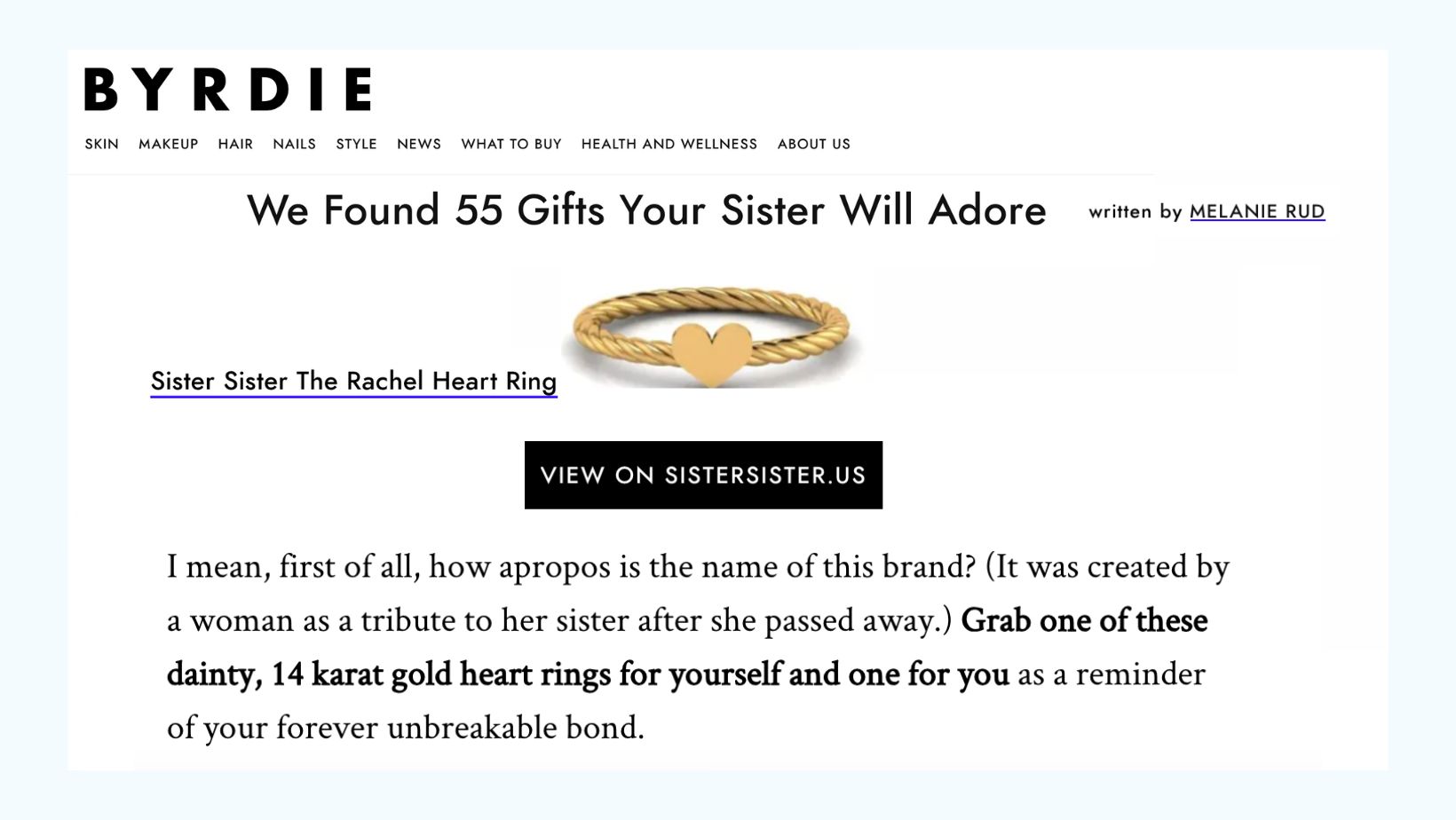 Gifts Your Sister Will Adore