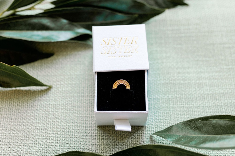 Sister Sister Jewelry The Lexie 14k Gold Rainbow Ring